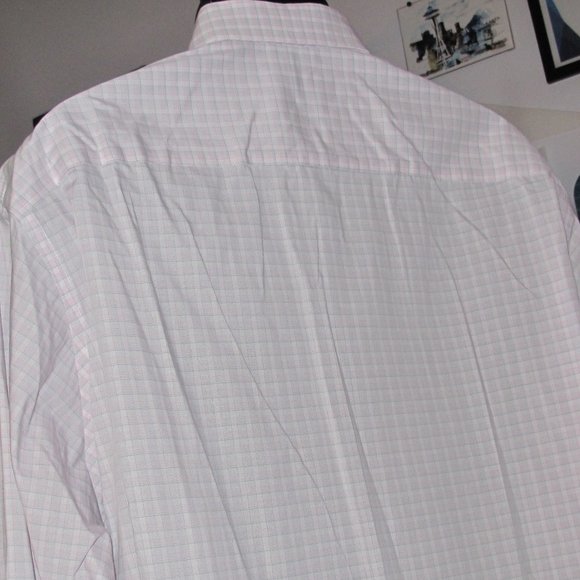 Sized 18 - 34/35 - 2XL Calvin Klein Steel Dress Shirt - Picture 12 of 15